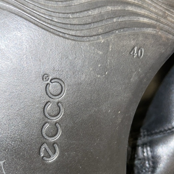 ECCO Hobart Tall Leather 3 Buckle Riding Boots.  Size 8.5. - Picture 14 of 14